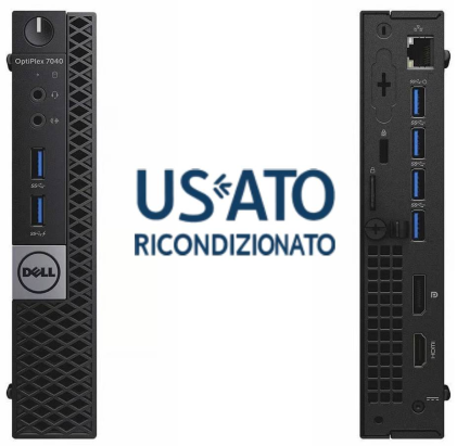 Pc Ref I5 16Gb 256Ssd  W10P I5-6500 Dell 7040 Micro