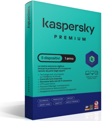Kaspersky Premium 5Dev 1Y Superslim Box