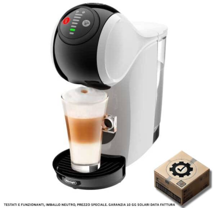 Macchina Caffe Dolce Gusto Genio White Outlet