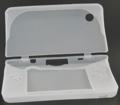 Custodia in silicone per Nintendo DS XL Bianco