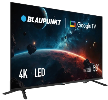 Tv 50 Blaupunkt 4K Dbt2 Google Tv Dvbt2 Dvbs2 New Smart