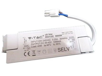 V-TAC Driver per Pannelli LED 60*60cm 40W