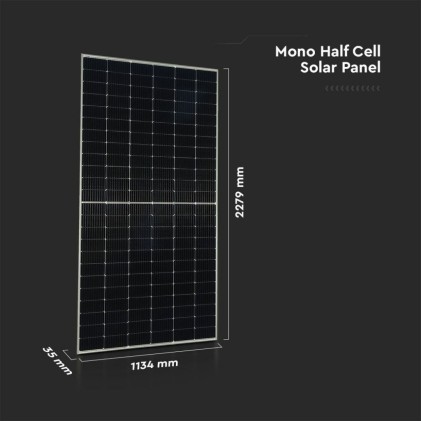 V-TAC Pannello Solare Fotovoltaico Monocristallino Modulo 545W 2279*1134*35mm