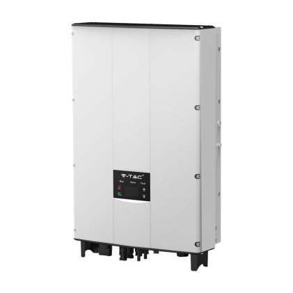 V-TAC Inverter Fotovoltaico Trifase di Rete On-Grid 10KW con Display LCD Garanzia 5 Anni IP65