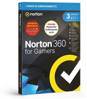 Antivirus Gamers 2026 3D 50Gb1Y Norton Gamers Antitruffa 3D1Y50G