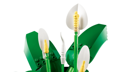 LEGO Botanicals Spatifillo - Idea Regalo Festa della Mamma - Set per Adulti di Piante Artificiali con Vaso - con Fiori Bianchi Finti e Boccioli - Decorazione di Casa o per la Camera da Letto - 11504