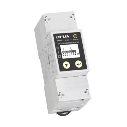 V-TAC Smart Meter DFUN Monofase Contatore Bidirezionale 1*230V RS485 per Misurazione Precisa e Controllo Energetico Avanzato