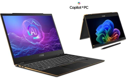 Notebook Convertibile 2-in-1 Msi Summit 13 AI+ Evo A2VMTG-040IT lcd 13" Touch full hd cpu Intel Core U7 258V ram 32GB ssd 1TB Windows 11 Professional