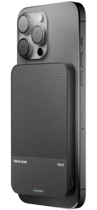 Power Bank 5000Mah Re Classic Black Usb-C  Native Union Magsafe Black