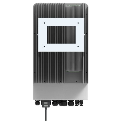 V-TAC Inverter Fotovoltaico Monofase Ibrido On-Grid/Off-Grid 5kW con Schermo LCD Touch a Colori e Smart Meter Integrato inclusi CT e WiFi Garanzia 5 Anni IP65