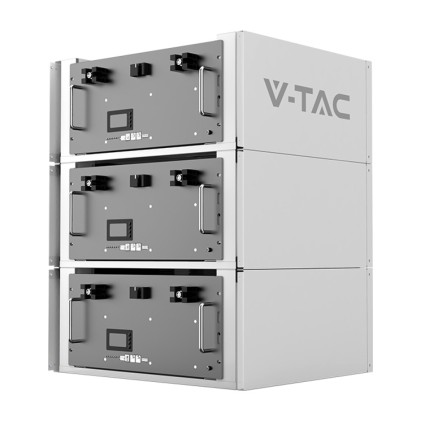 V-TAC Modulo Armadio Rack per Batterie di Accumulo 9.6kWh (SKU 11523) Massimo 3 Moduli