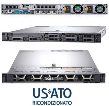 Server Ricondizionato DELL PowerEdge R640 &ndash; 2x Intel Xeon Gold 6138, 64GB RAM, 2x 960GB SSD Enterprise, RAID H730 Mini