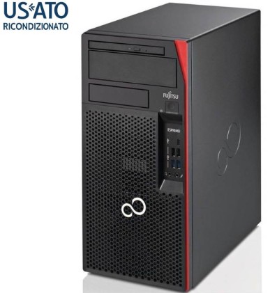 Pc I7 16Gb 512Ssd  W11P Mar I7-9700 Fujitsu P558 Tower - Ricondizionato