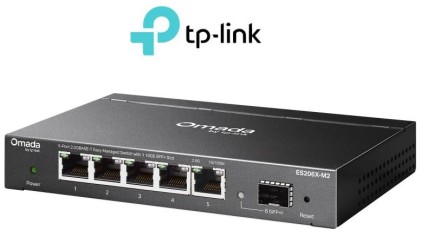 Switch Omada 5-Portgb Easy Managed 5Xgb Rj45P Desktop Steel Integ Sdn