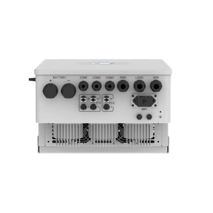 V-TAC Inverter Fotovoltaico Deye Trifase Ibrido On-Grid/Off-Grid 5kW con Schermo LCD Touch a Colori e Smart Meter Integrato inclusi TA e WiFi Garanzia 5 Anni (Estendibile a 10 Anni) IP65