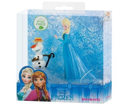 Elsa e Olaf con scatola
