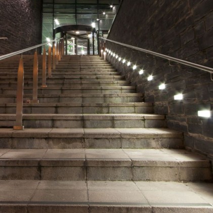 V-TAC Faretto LED Segnapasso Rettangolare Montaggio a Plafone 3W Colore Bianco 3000K IP65