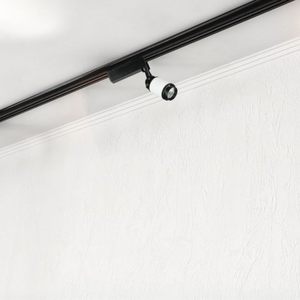 V-TAC Faretto LED da Binario 25W Colore Nero e Bianco 6000K