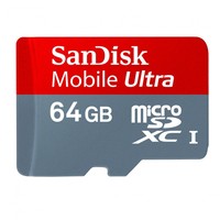 Memory Card SDXC Micro Card 64GB SANDISK Ultra Bi-Col. Class 10 rt