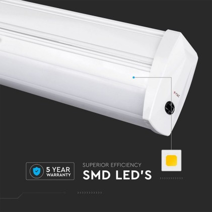 V-TAC Plafoniera LED Lineare Master 50W 160LM/W 150cm 120° 4000K IP20 Dimmerabile