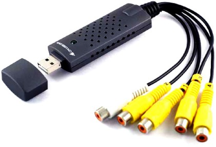 Scheda USB 2.0 Grabber PC acquisizione video 4 canali ed audio