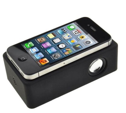 Casse speaker amplificatore audio ad Induzione per iPhone