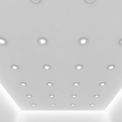 V-TAC Faretto LED COB da Incasso Rotondo 10W 3 in 1 (2700K+4000K+6500K) Resistente al Fuoco con Bluetooth IP65 Dimmerabile