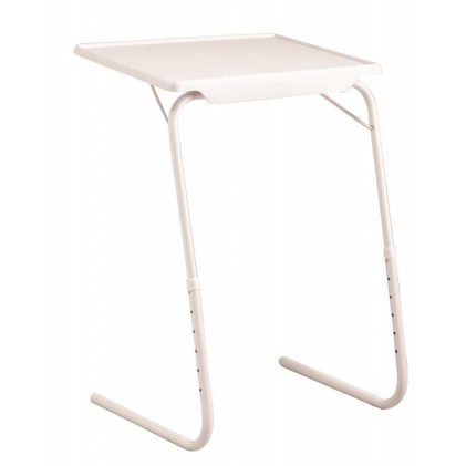 Tavolo Pieghevole Multiuso Jocca - Facile da Trasportare - Allungabile in Altezza da 57 a 71cm - Piano 52x40cm