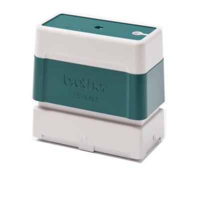 Brother PR2260G6P Confezione da 6 Supporti Timbri Originali - 22x60mm - Colore Verde