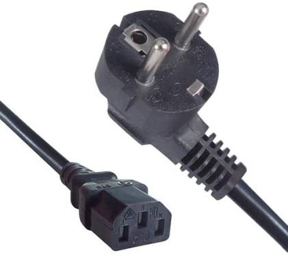 Cavo di alimentazione da presa Schuko a presa IEC C13 - 2 metri