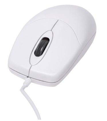 Mouse Active Key Medical Kabel AK-PMJ1OW-UV-W - abwaschbar - Scroll Rad - weiЯ