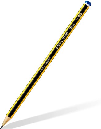 Staedtler Noris 120-3 matita esagonale in grafite - mina H - resistenza alla rottura - legno proveniente da foreste sostenibili