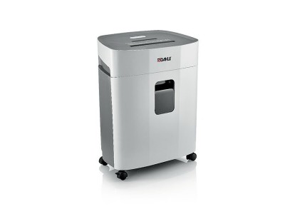 Dahle PaperSAFE 380 25L Distruggi documenti manuale con ruote - Distrugge fino a 15 fogli - Taglio di particelle - Adatto per carta, biglietti, CD