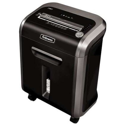 Fellowes 79Ci Distruggidocumenti Manuale P-4 Particle Cut - Distrugge fino a 16 Fogli - Capacità Cestino 23L - Nero