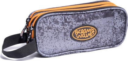 Astuccio con cerniera Oceans Wave Point 3 - Ampia larghezza - Maniglia per il trasporto - Scomparti foderati