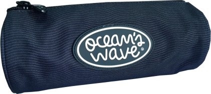 Astuccio rotondo Oceans Wave - Ampia larghezza - Colore blu