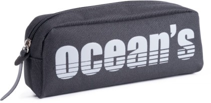 Astuccio Oceans Wave California 1 zip - Manico ergonomico - Colore grigio scuro