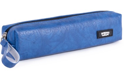 Astuccio piccolo Oceans Wave Copenhagen con 1 zip - blu scuro