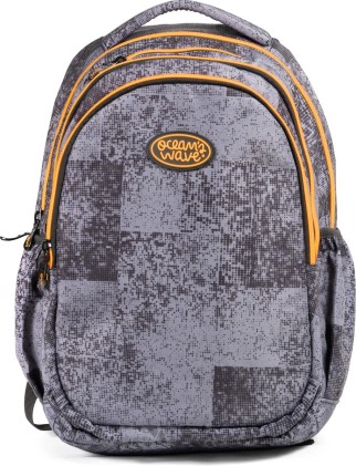 Zaino Oceans Wave Secondary Point 33L - 2 Tasche Principali con Cerniere di Alta Qualit&agrave; e Maniglie Ergonomiche - Multitasche Interne - Spallacci e Maniglia Imbottiti e Resistenti