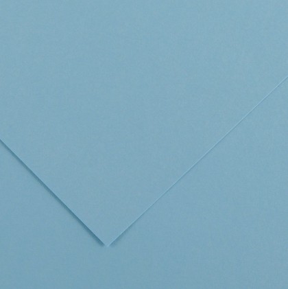Canson Guarro Confezione da 25 Cartoncini Iris da 185g - 50x65cm - Colore Celeste