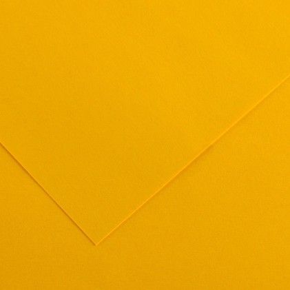 Canson Guarro Confezione da 25 Carte Iris da 185g - 50x65cm - Colore Gualda