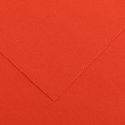 Canson Guarro Confezione da 25 Carte Iris da 185g - 50x65cm - Colore Pomodoro