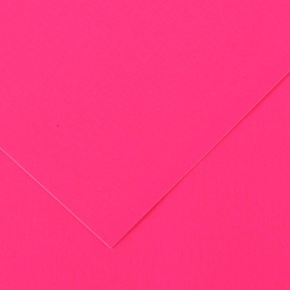 Canson Guarro Confezione da 25 Carte Iris da 185g - 50x65cm - Colore Fucsia Fluo