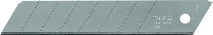 Olfa Confezione da 10 Lame di Ricambio per Cutter Olfa - 8 Segmenti - Larghezza 18mm