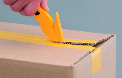 Taglierino Olfa SK-10 con Lama Nascosta - Acciaio Inox - Massima Sicurezza - Uso Ambidestro