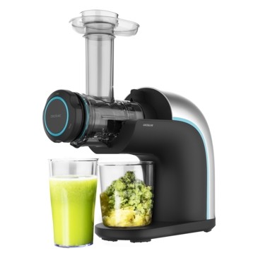 Cecotec Juice & Live 2000 EasyClean Cold Press Blender 150W 70rpm - 3 livelli di miscelazione - Filtro EasyClean - Tappo antigoccia - Cestello con doppia uscita