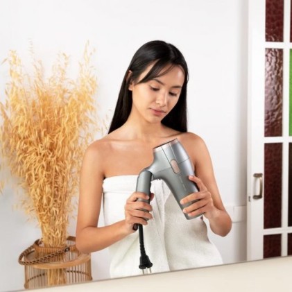 Cecotec Bamba IoniCare 5250 EasyCollect Pro Asciugacapelli ionico 2100 W CC - Funzione avvolgicavo automatico - Pieghevole - Ioni reali - Ugello concentratore e diffusore - 2 velocit&agrave;