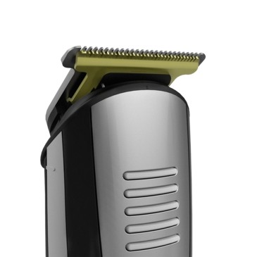 Rasoio tagliacapelli Cecotec Bamba PrecisionCare Multigrooming Pro - Multifunzione 5 in 1 - Impermeabile - Lame rivestite in titanio - Display digitale - 13 impostazioni di lunghezza - 6 pettini