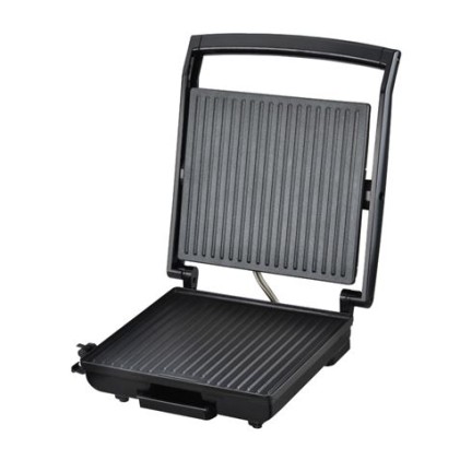 Muvip Sandwich Maker Grill 1800W - Apertura fino a 105&ordm; - Piastra superiore inclinabile - Impugnatura Cold Touch
