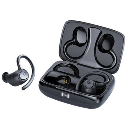 Cuffie sportive XO G2 Bluetooth 5.0 TWS - Autonomia fino a 5 ore - Touch Control - Scatola di ricarica con indicatore di livello